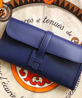 에르메스 지제 엘란29 인디고블루 스위프트 송아지가죽 내부 양가죽